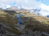 Lago superiore del Busin dal punto panoramico della bocchetta.........